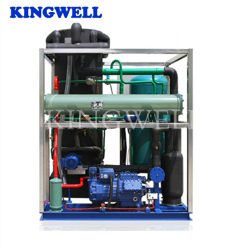 Intelligent Commercial Ice Maker Machine For Philippines 2 Tons Per Day