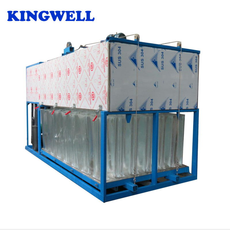 3 Ton 25KG Clear Ice Block Machine , Ice Maker Machine Safe Operation