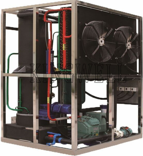 Hollow Stand Alone Ice Maker / Commercial Ice Machine Large Capacity