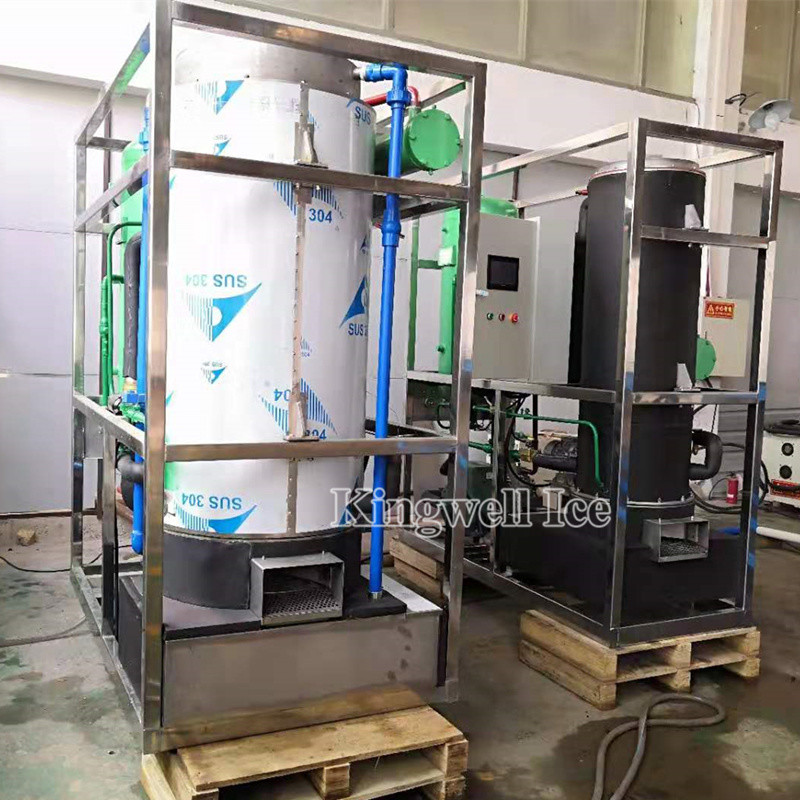 1 Ton To 60 Tons Daily Capacity Tube Ice Maker Machine For Ice Factory