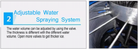 5000KG Industrial Seawater Ice Flake Machine Ṣiṣe 304/316 Irin Alagbara 1