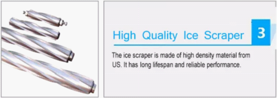 5000KG Industrial Seawater Ice Flake Machine Ṣiṣe 304/316 Irin Alagbara 2
