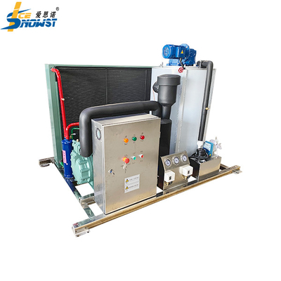 Buy CE 2.5ton Marine Flake Ice Machine Commercial Flake Ice Maker 380v 50hz 3p online manufacture