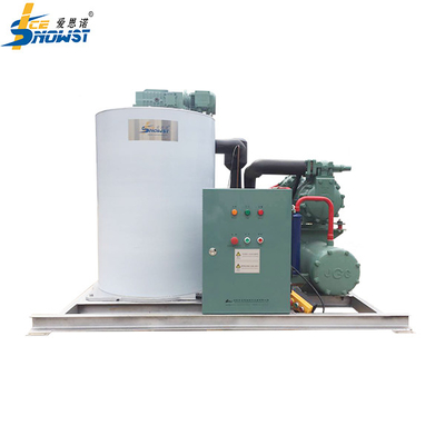 Buy Programmable Water Cooling 5 Ton Flake Ice Machine For Fish online manufacture