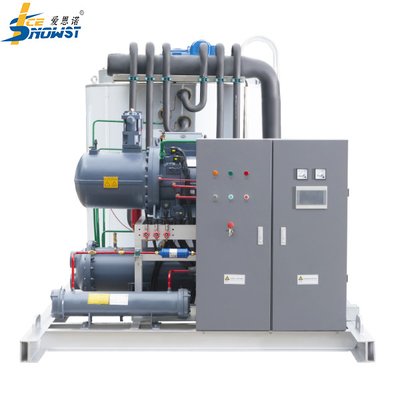 Buy 20Ton Marine Commercial Flake Ice Maker Machine For Fish Shrimp Food Processing online manufacture