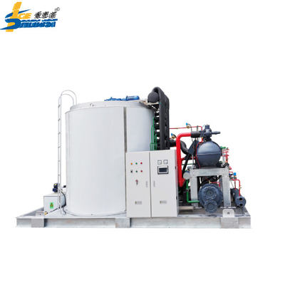 Buy Automatic 40ton Seawater Industrial Flake Ice Machine For Food Preservation online manufacture