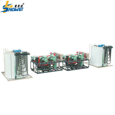 Buy 50ton PLC Freshwater Flake Ice Machine Maker For Seafood Processing online manufacture