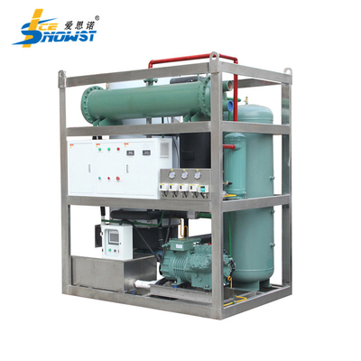 Buy ASME Water Cooled 5Ton Mini Tube Ice Machine For Seafood Frozen online manufacture