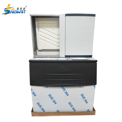 Buy Stainless Steel Large Cube Ice Machine Maker For Bar 1000kg 3800W online manufacture