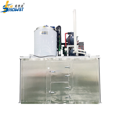 Buy 380v Automatic Commercial Crushed Ice Machine Maker 10Ton High Efficiency online manufacture