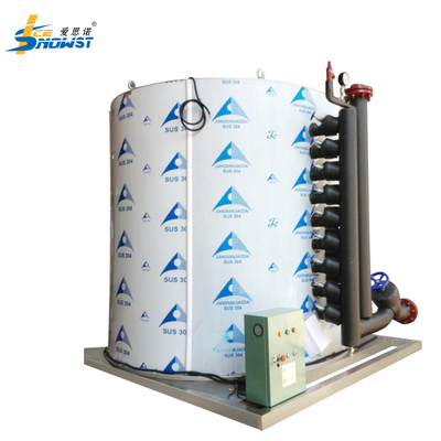 Buy 316L Stainless Steel Flake Ice Evaporator Machine Industrial Ice Making Machine 50 Ton online manufacture