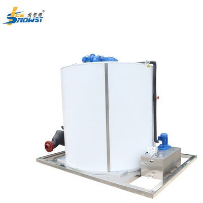 Buy 25ton Flake Ice Maker Evaporator Water Cooled Ice Maker Carbon Steel online manufacture