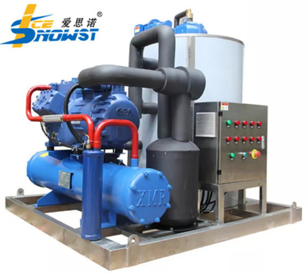 Buy PLC Control Seawater Flake Ice Machine Maker 8 Ton online manufacture