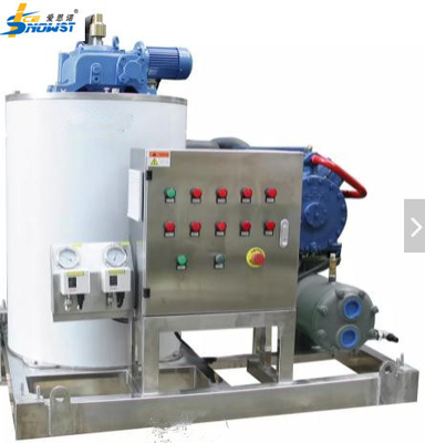 Buy 10 Ton Seawater Flake Ice Machine Commercial Ice Flaker online manufacture