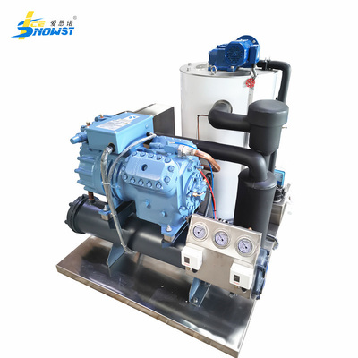 Buy Industrial Seawater Flake Ice Machine 3 Ton 380V online manufacture