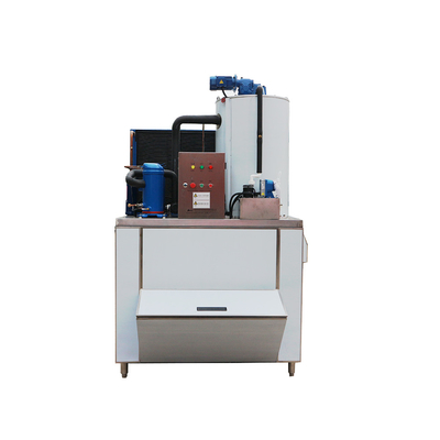 Buy Easy Control 2.5ton/Day Flake Ice Machine Flake Ice Maker With Ice Bin For Fish online manufacture