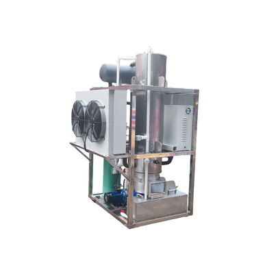 Buy PLC Control System Tube Ice Machine Stainless Steel Evaporator Tubular Ice Maker online manufacture