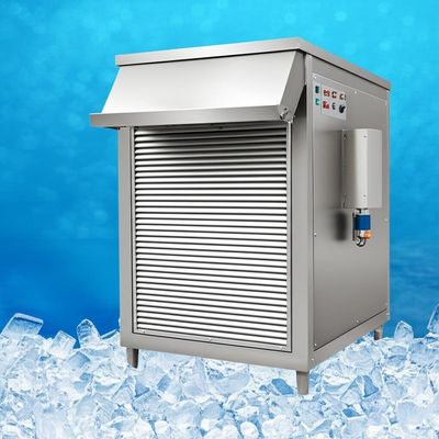 Buy Freshwater Flake Ice Machine with 1.5-2.5mm Ice Thickness 10000kg/24h Production Capacity and 12 Months Warranty online manufacture