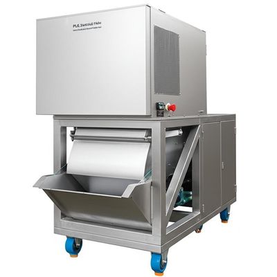 Buy PLC Controlled Freshwater Flake Ice Machine 2.2-4.5KW with 1.5-2.5mm Ice Thickness and 500KG Storage online manufacture