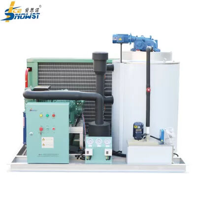 buy Air Cooling Freshwater Flake Ice Machine with 6.35kw Refrigerating Capacity and Easy To Operate Design online manufacture