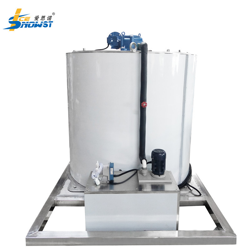 10Ton Drum Evaporator Flake Ice Maker Evaporator Plant For Ammonia System