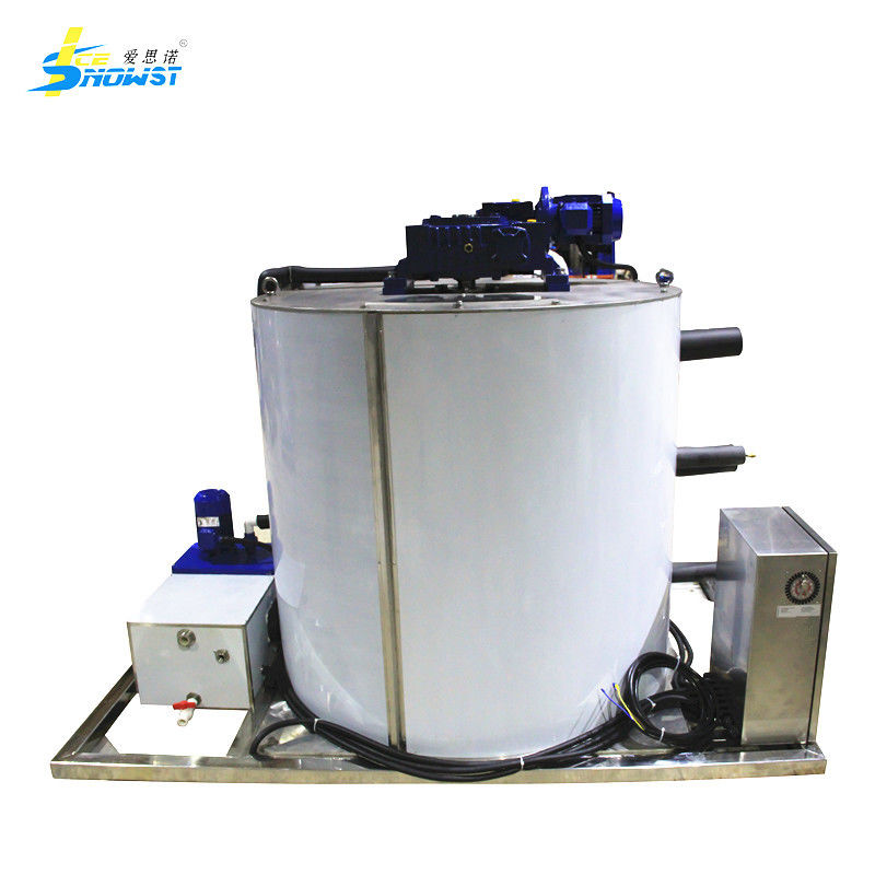 10T/day Seawater Flake Ice Evaporator Drum Machine on Boat for Fishing