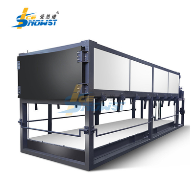 PLC 15 Ton Direct Cooling Block Ice Machine Ice Block Making Plant