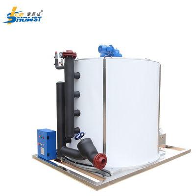 ODM 25ton Flake Ice Evaporator Industrial Ice Maker Machine