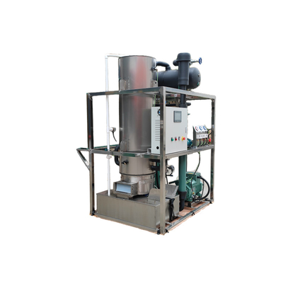 Ice Size 22mm*22mm*45mm Tube Ice Machine With Plc Control Air Cooling